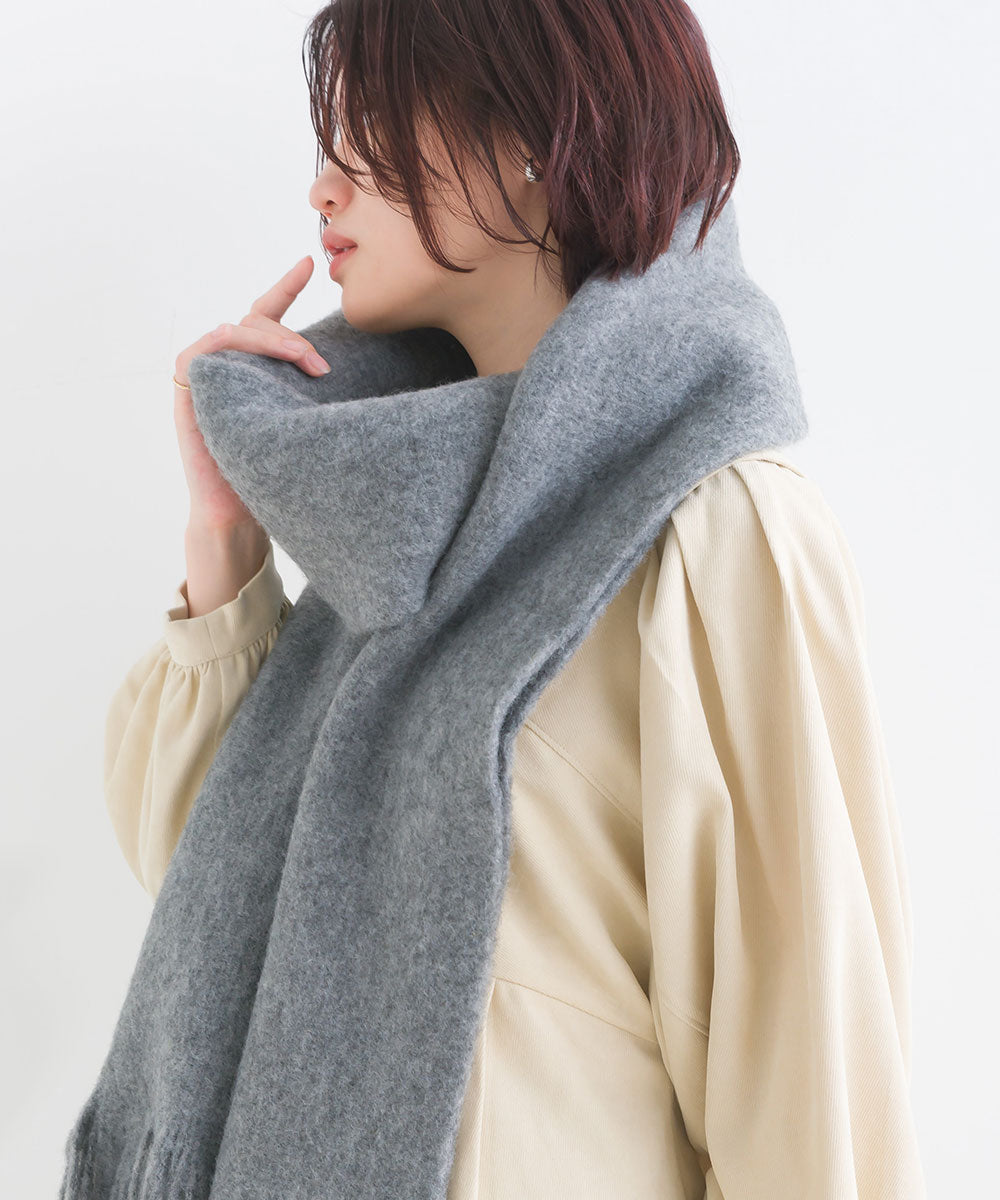 FURRY メランジモヘアマフラー