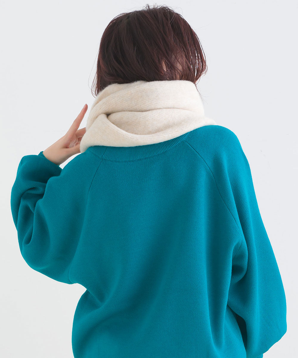 FURRY メランジモヘアマフラー