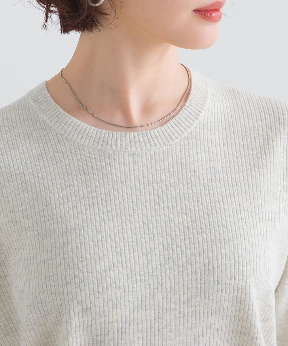 FURRY ウォッシャブルコクーン切替チュニック