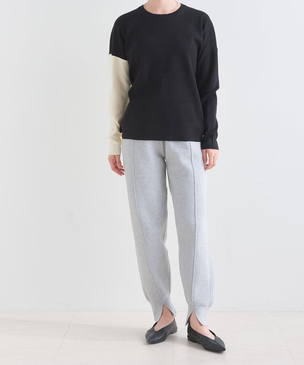 FURRY ウォッシャブルコクーン切替チュニック