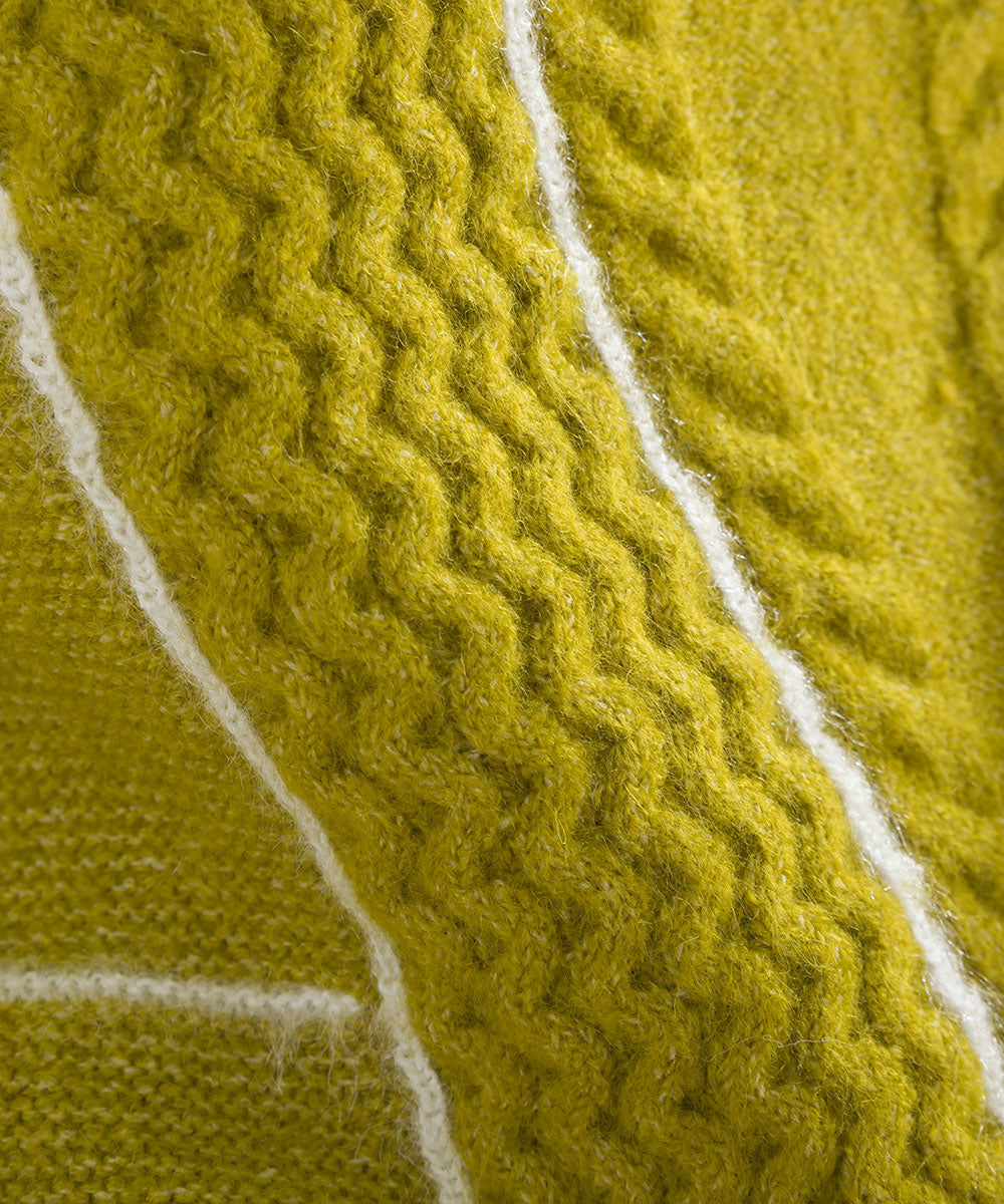 ファンシーラインケーブルプルオーバー