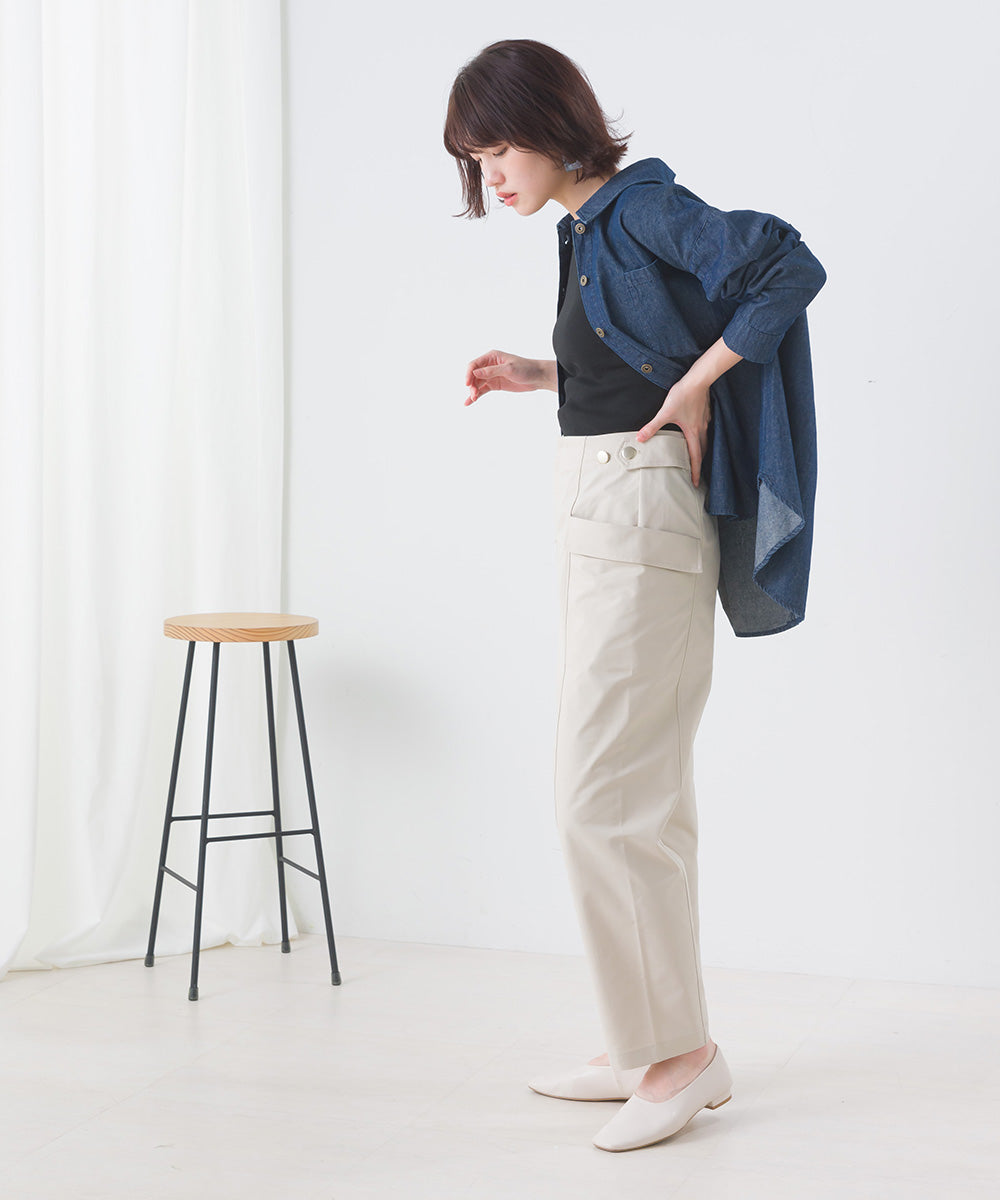 アウトポケットパンツ