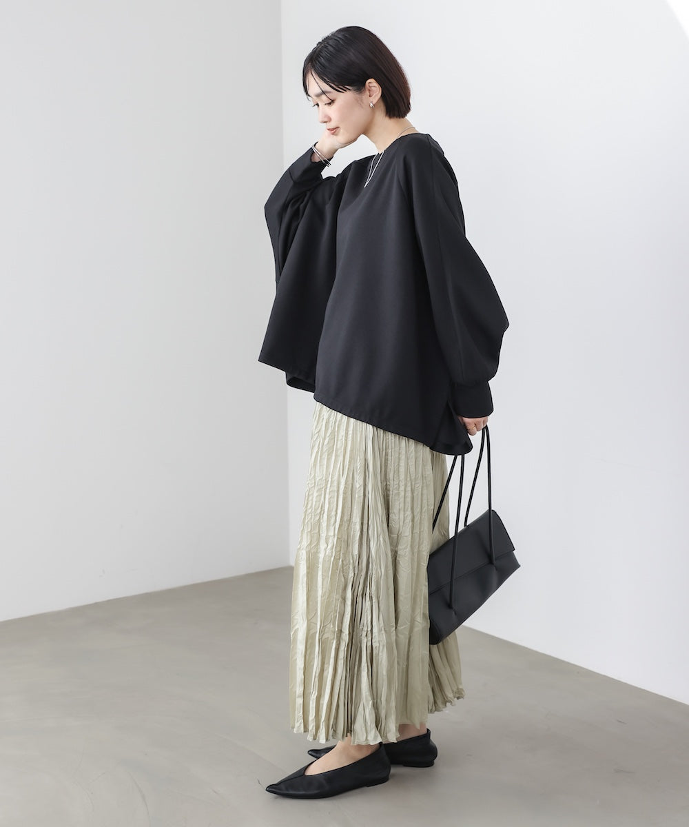 ダンボールワイドシルエットプルオーバー