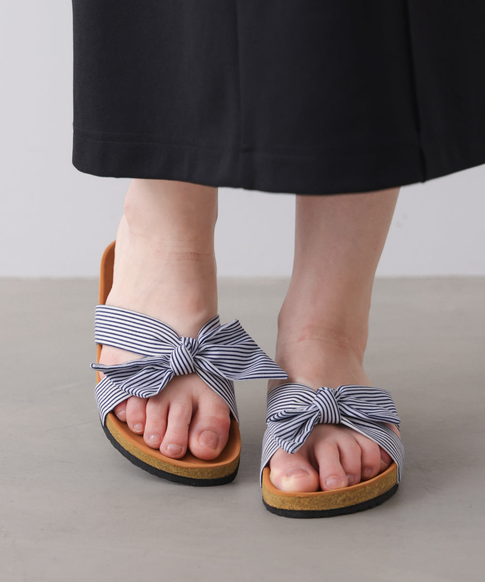リボンサンダル