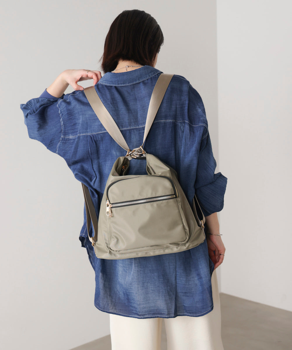 ナイロン2WAYバッグ