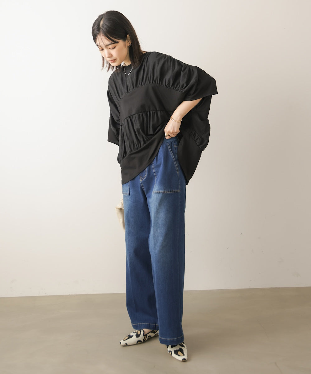 ソフトスクエアオニグリパンプス