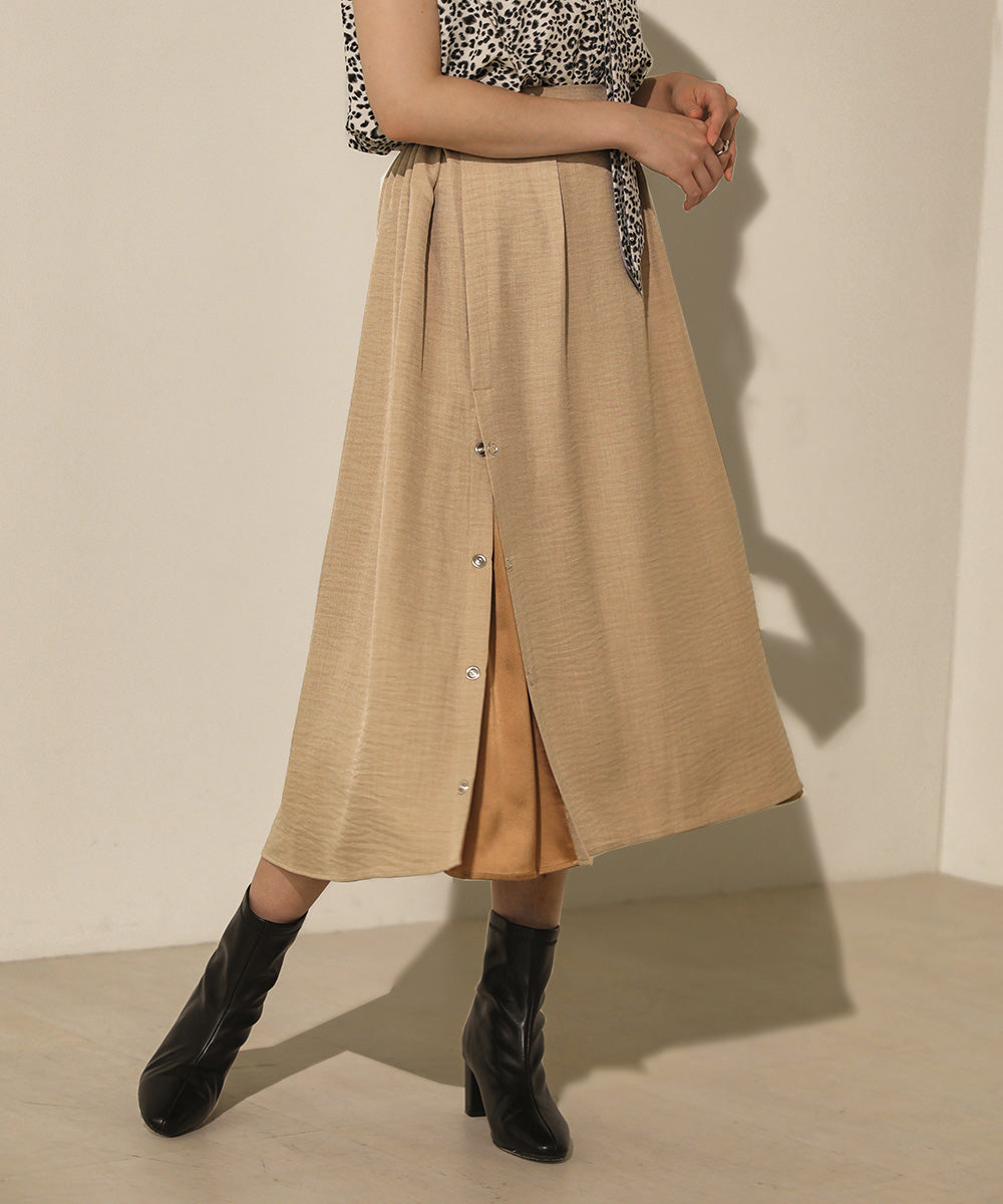 リングドット配色切り替えスカート