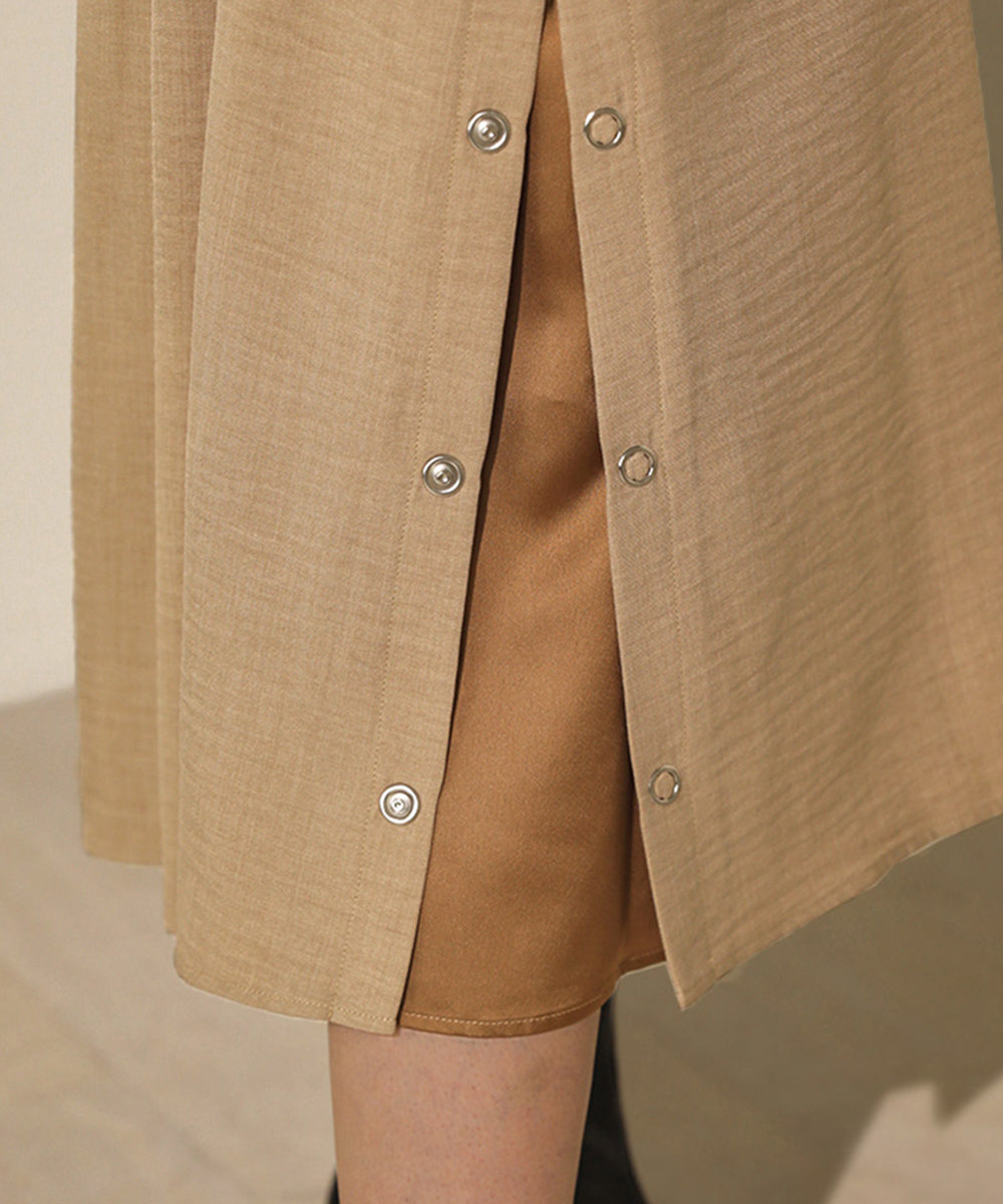 リングドット配色切り替えスカート