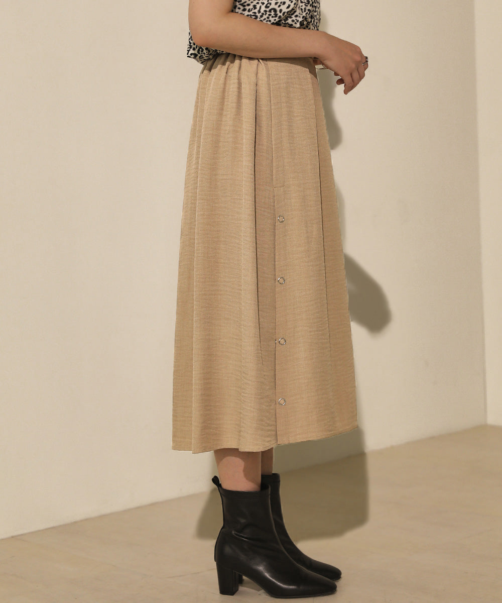 リングドット配色切り替えスカート