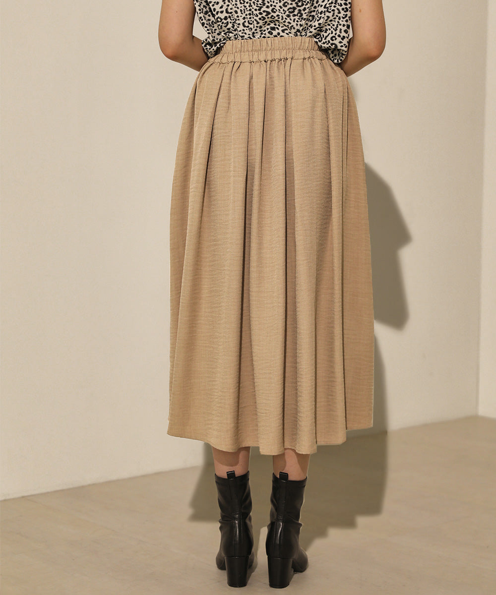 リングドット配色切り替えスカート