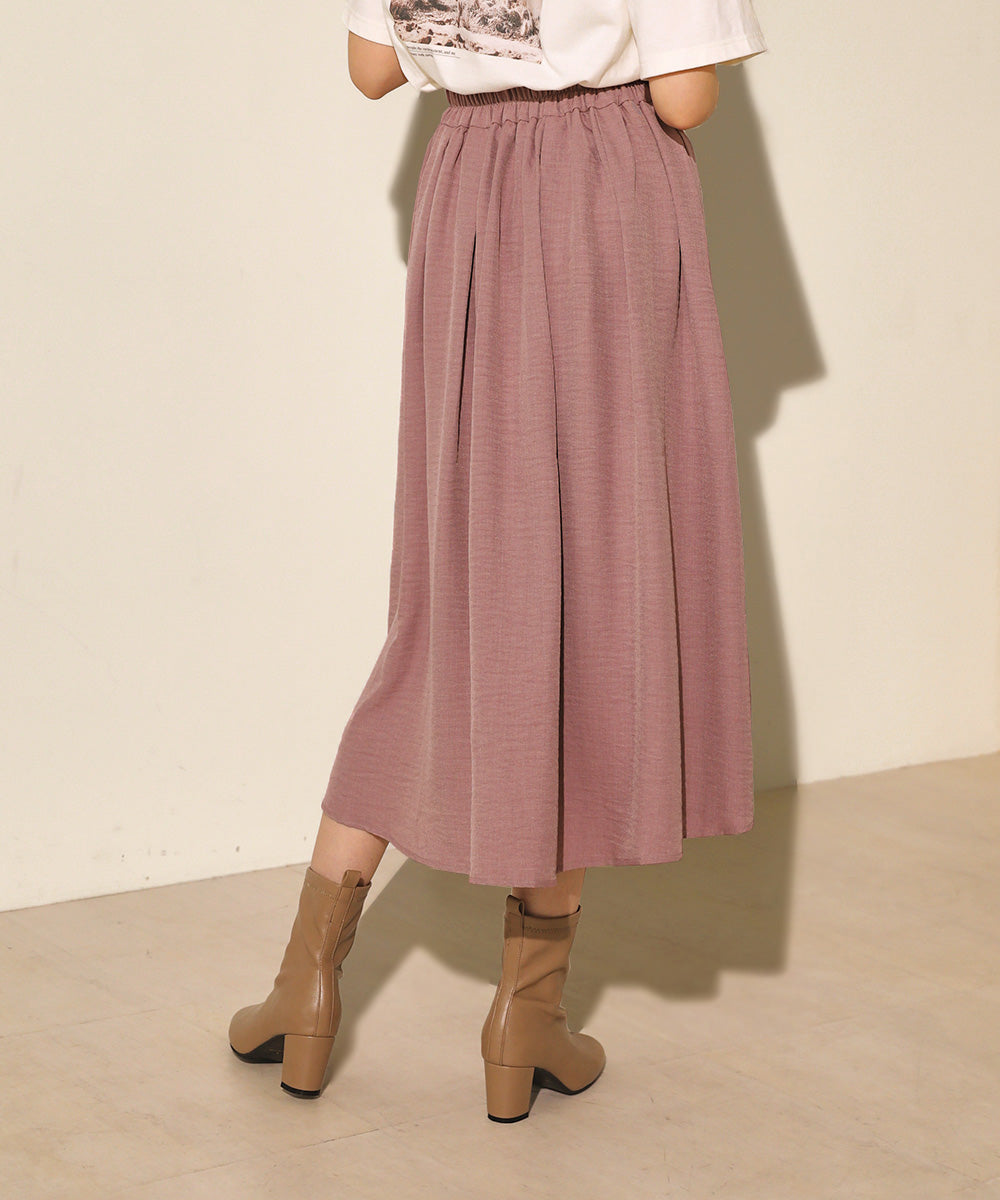 リングドット配色切り替えスカート