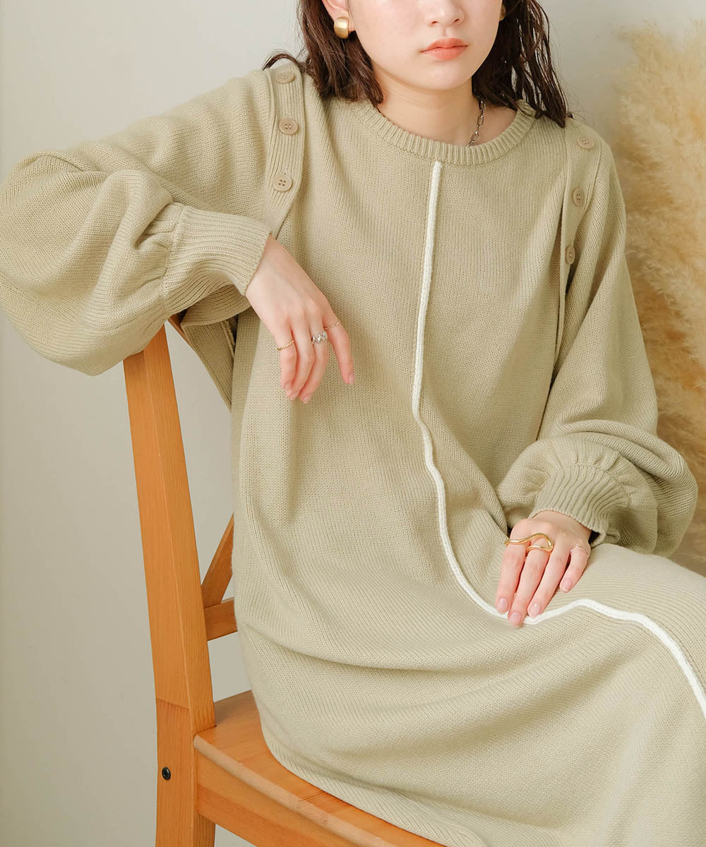 Bab ボレロ+センターラインワンピースセット