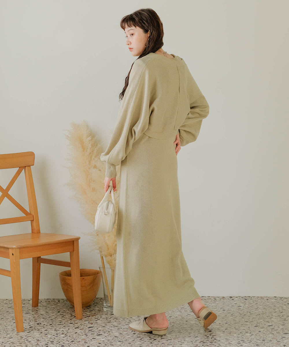 Bab ボレロ+センターラインワンピースセット