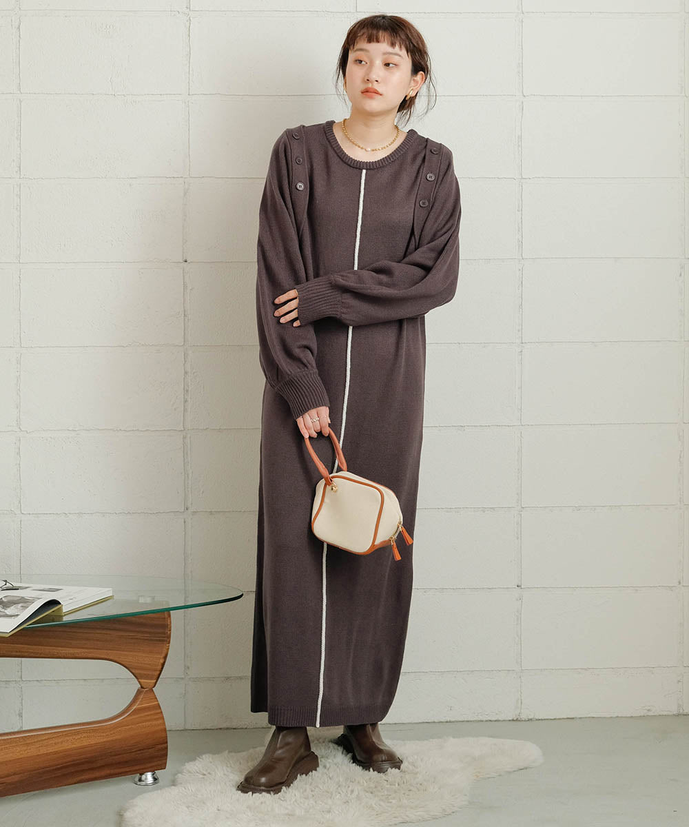 Bab ボレロ+センターラインワンピースセット