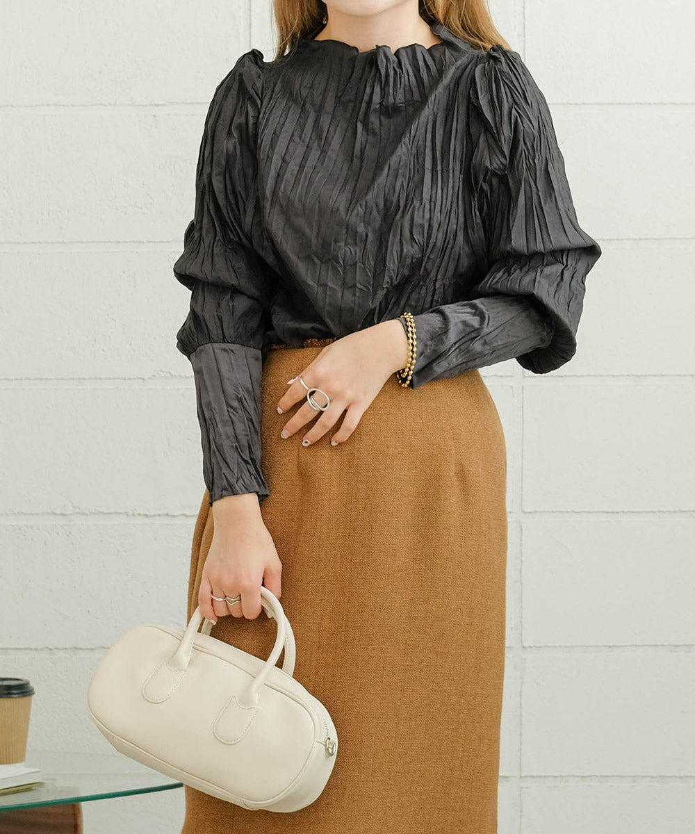 Bab【Bab×KANAMI】Washer Blouse