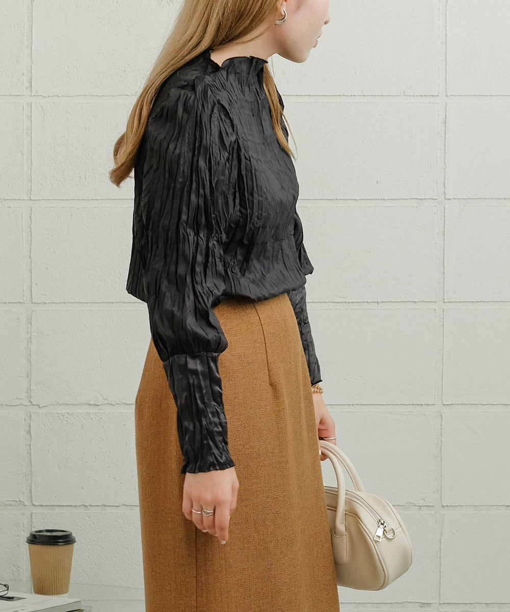 Bab【Bab×KANAMI】Washer Blouse