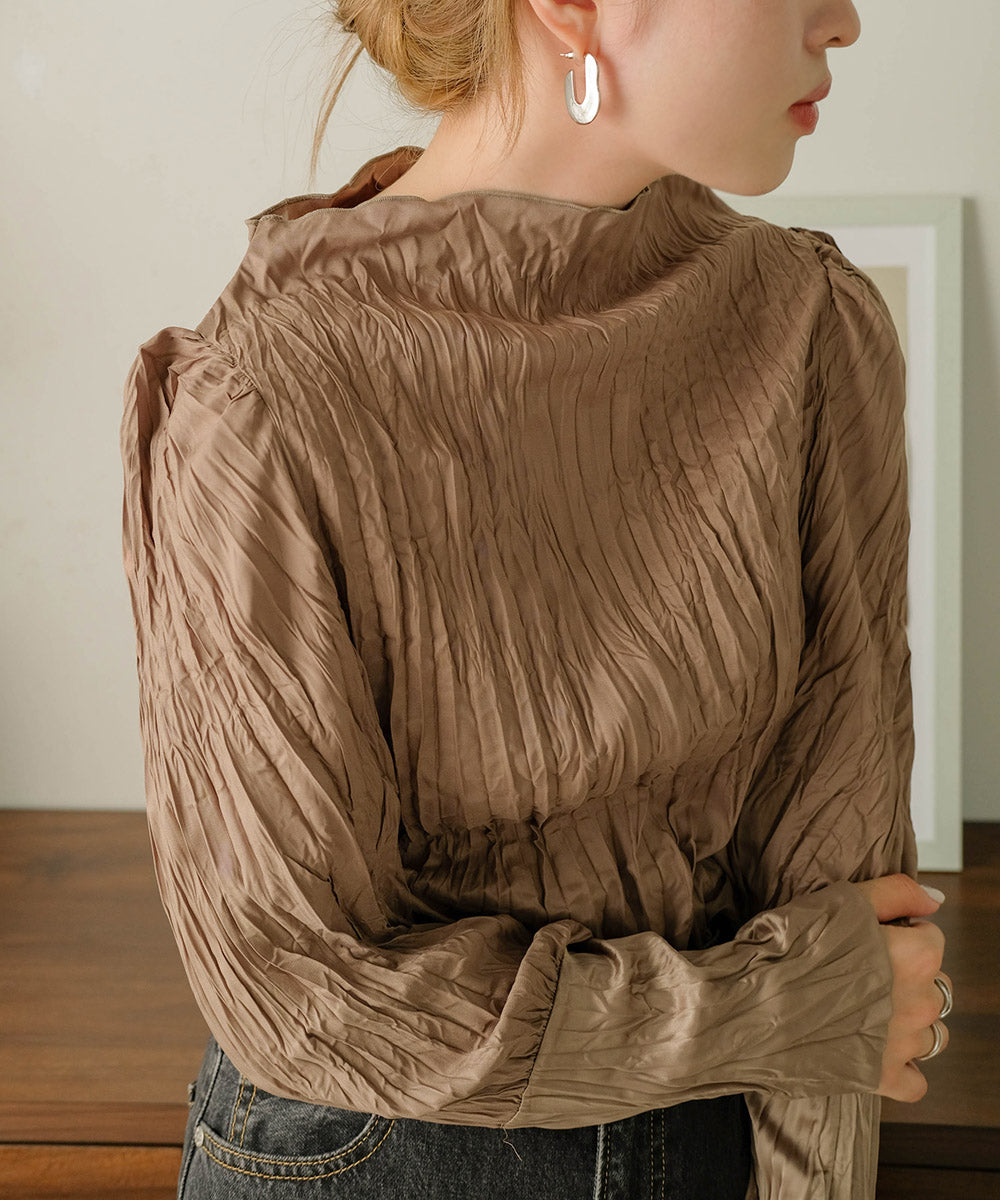 Bab【Bab×KANAMI】Washer Blouse