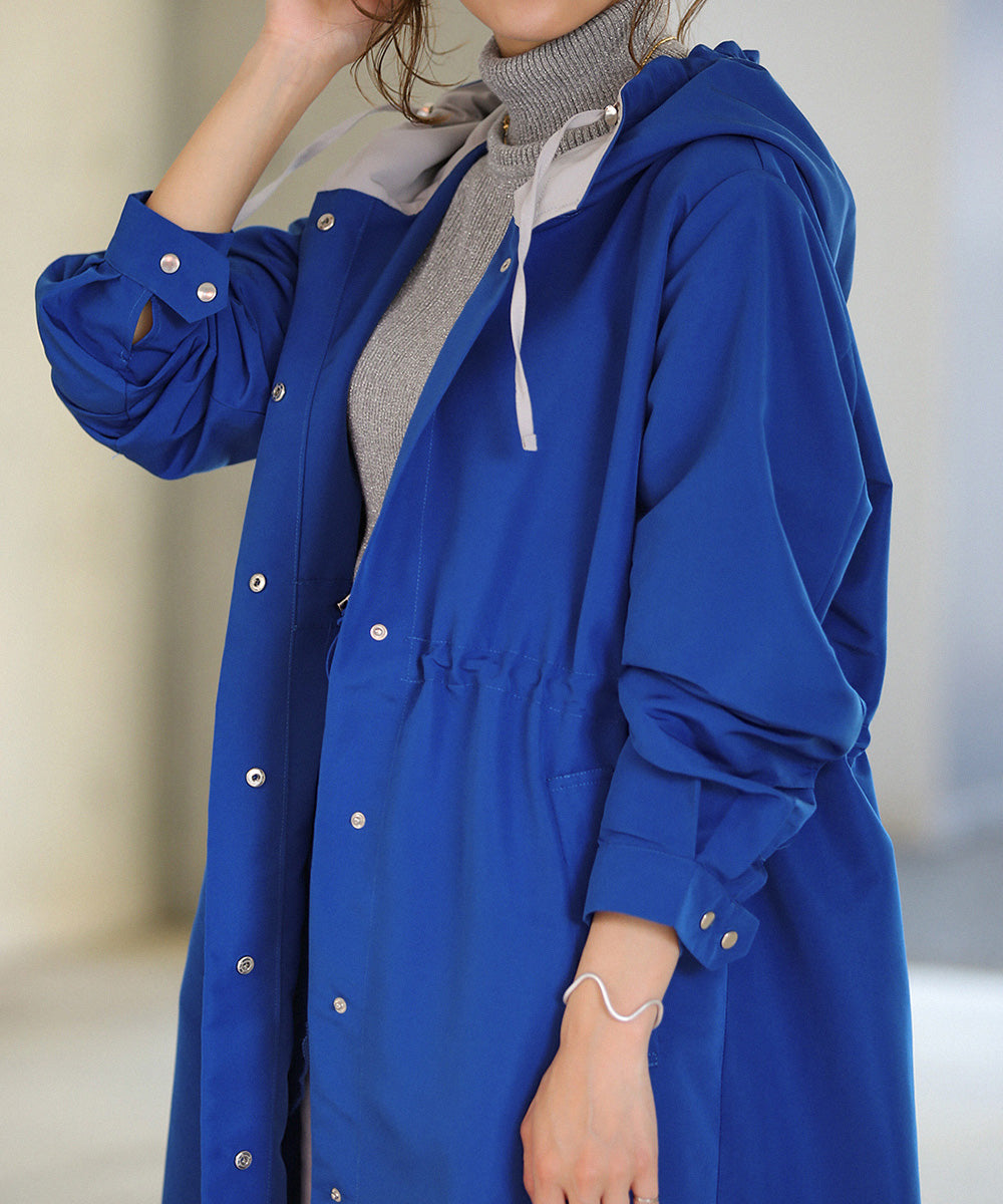 BouJeloud ロングフーディコート