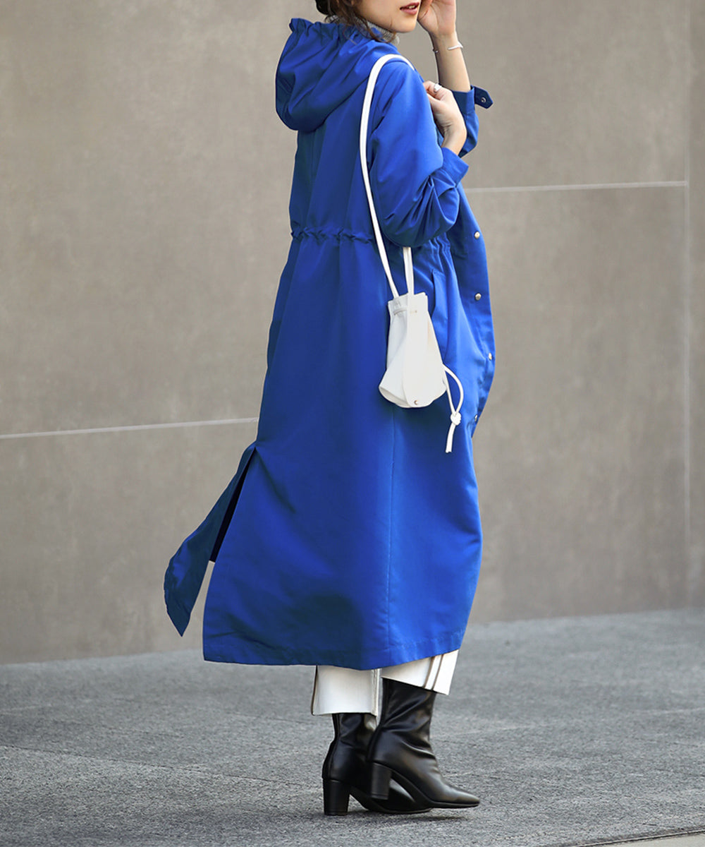 BouJeloud ロングフーディコート
