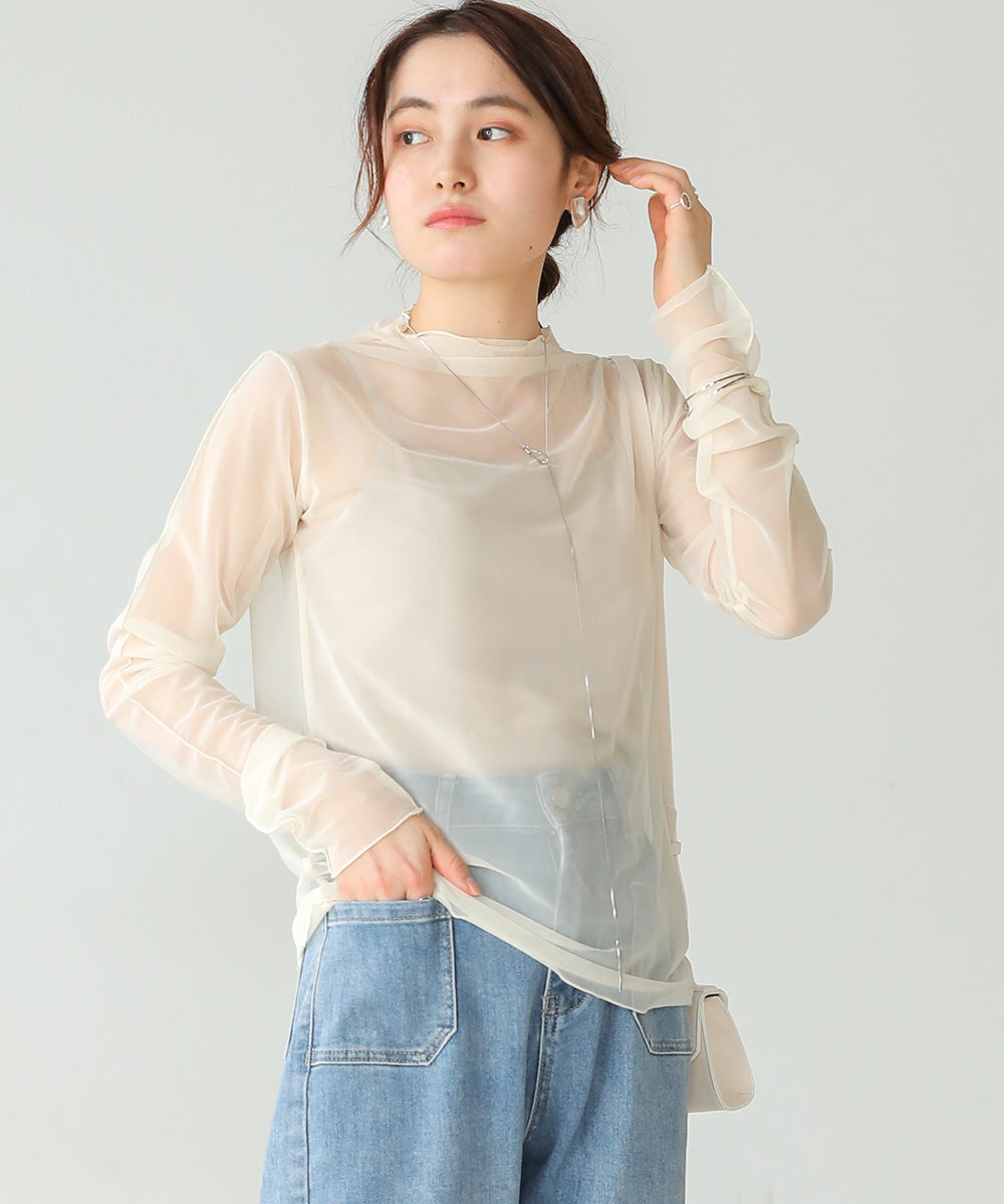 Bab ベーシックシアートップス【メール便280円】