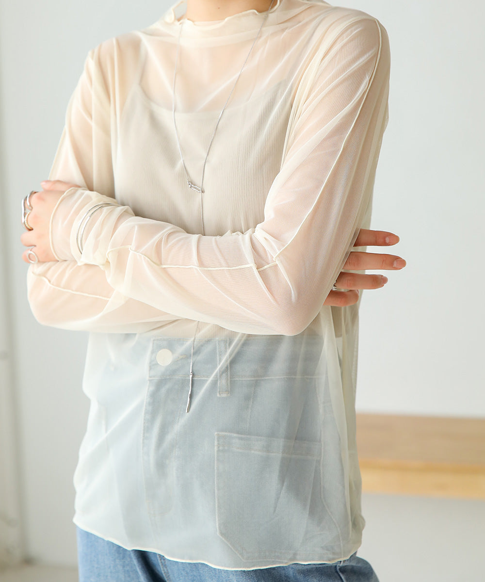 Bab ベーシックシアートップス【メール便280円】