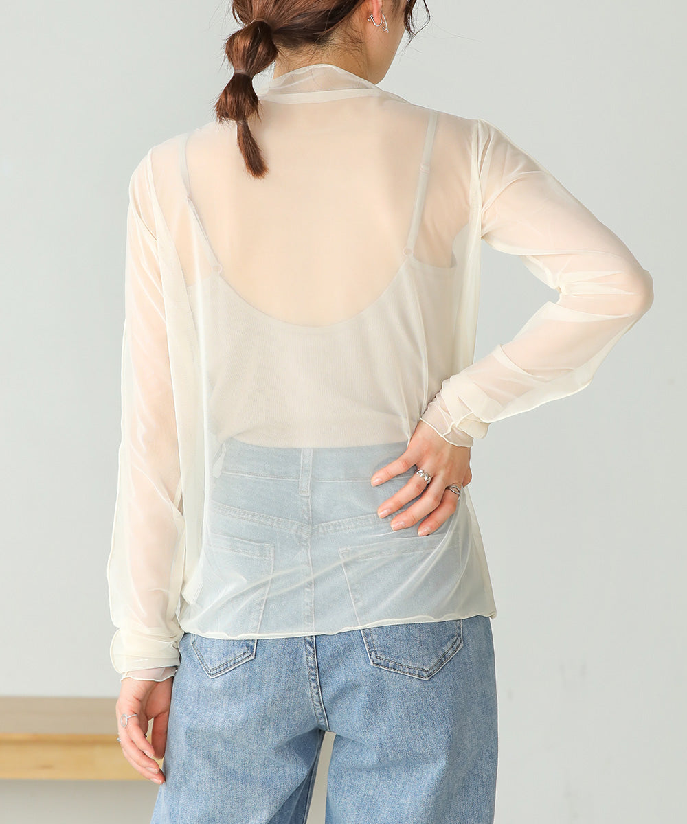 Bab ベーシックシアートップス【メール便280円】
