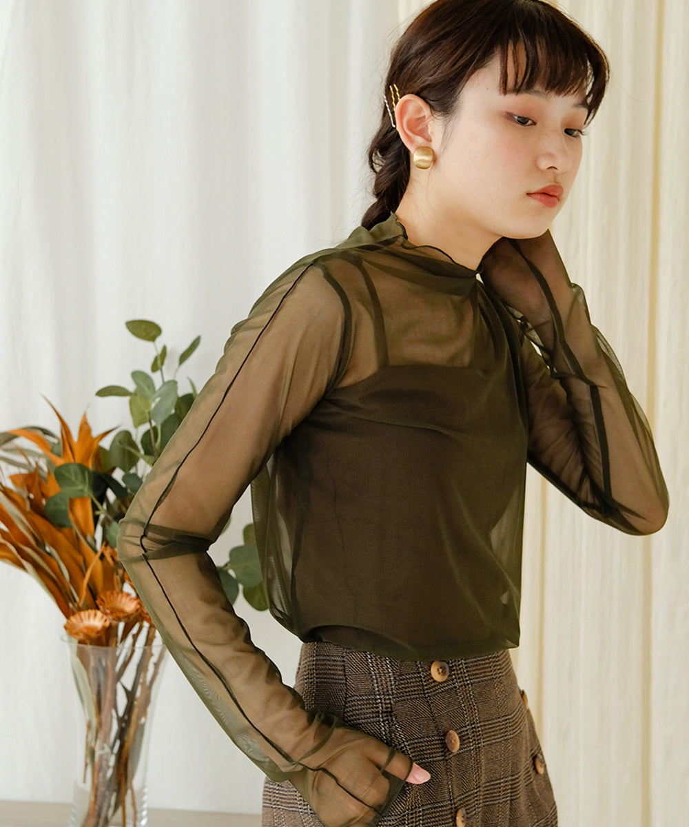 Bab ベーシックシアートップス【メール便280円】