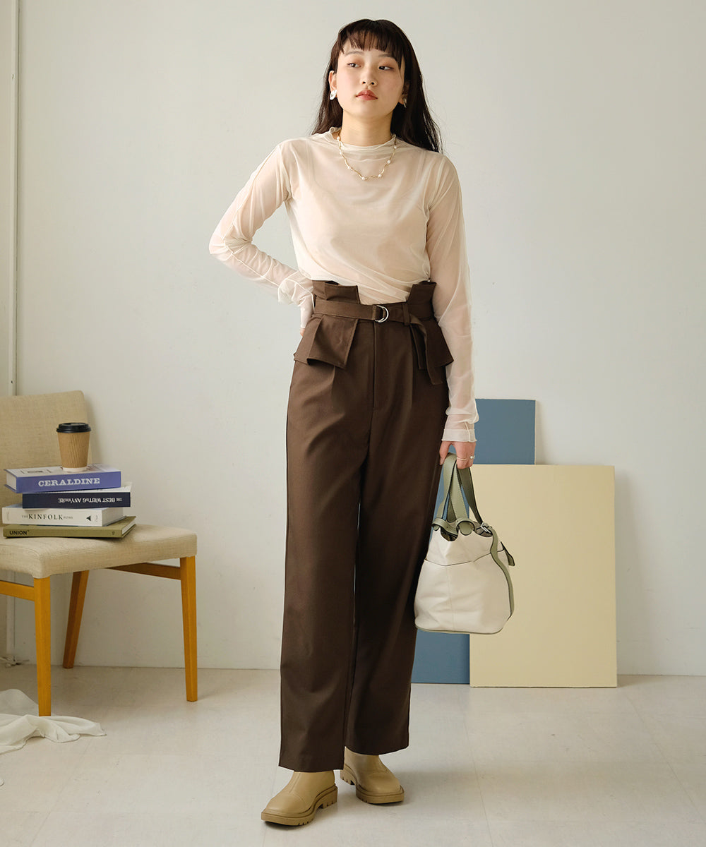 Bab ベーシックシアートップス【メール便280円】