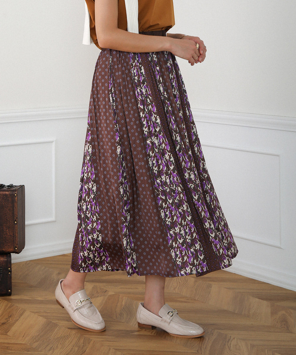 マルチパターン割繊スカート