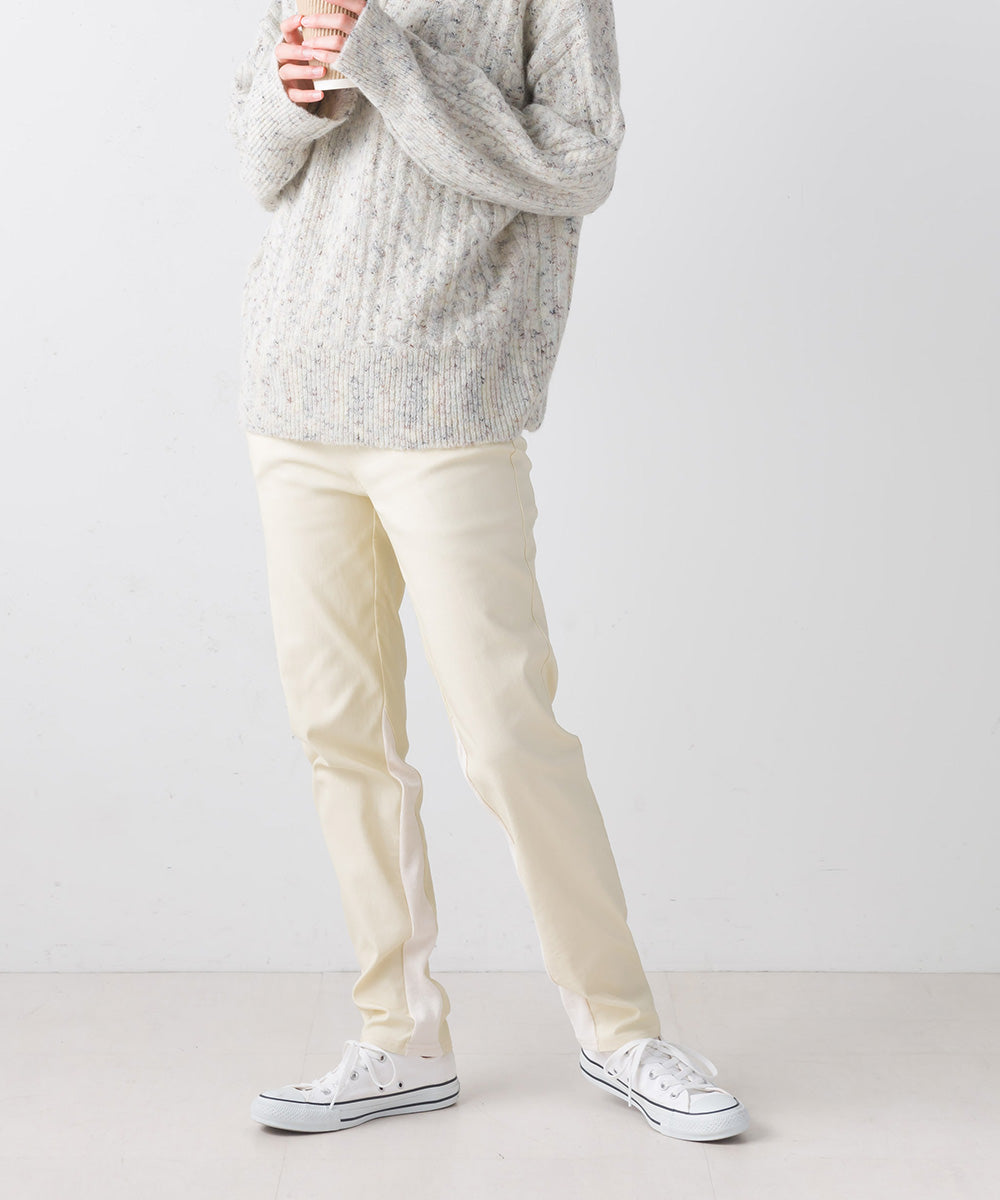 AILE AILE 裏起毛ストレッチスリムパンツ