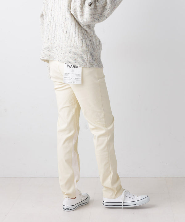 AILE AILE 裏起毛ストレッチスリムパンツ