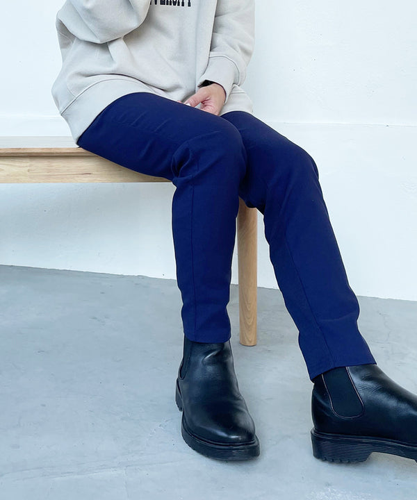 AILE AILE 裏起毛ストレッチスリムパンツ