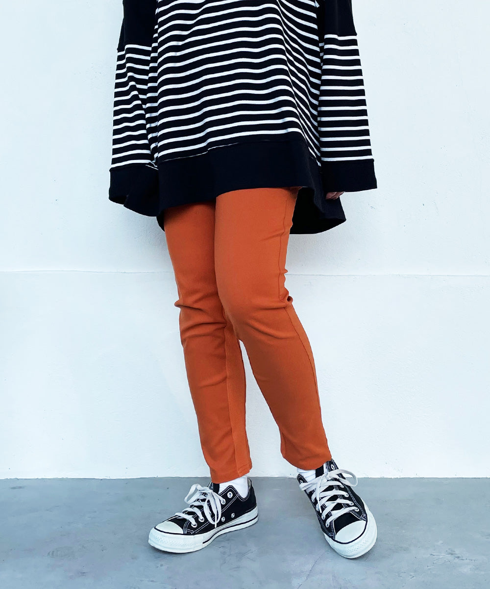 AILE AILE 裏起毛ストレッチスリムパンツ