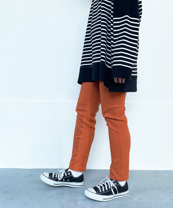 AILE AILE 裏起毛ストレッチスリムパンツ