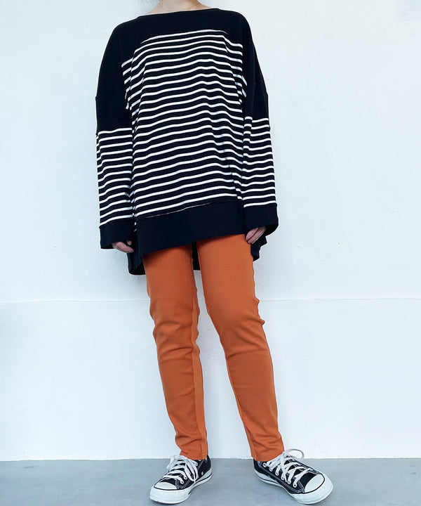 AILE AILE 裏起毛ストレッチスリムパンツ