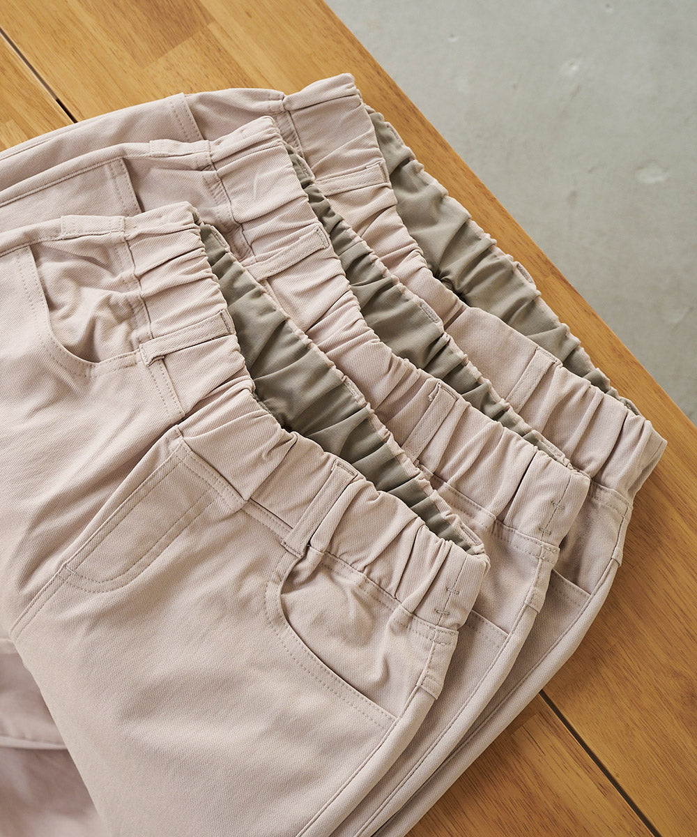 AILE AILE 裏起毛ストレッチスリムパンツ