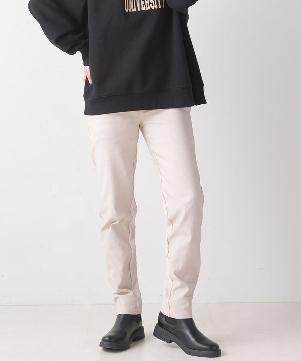 AILE AILE 裏起毛ストレッチスリムパンツ