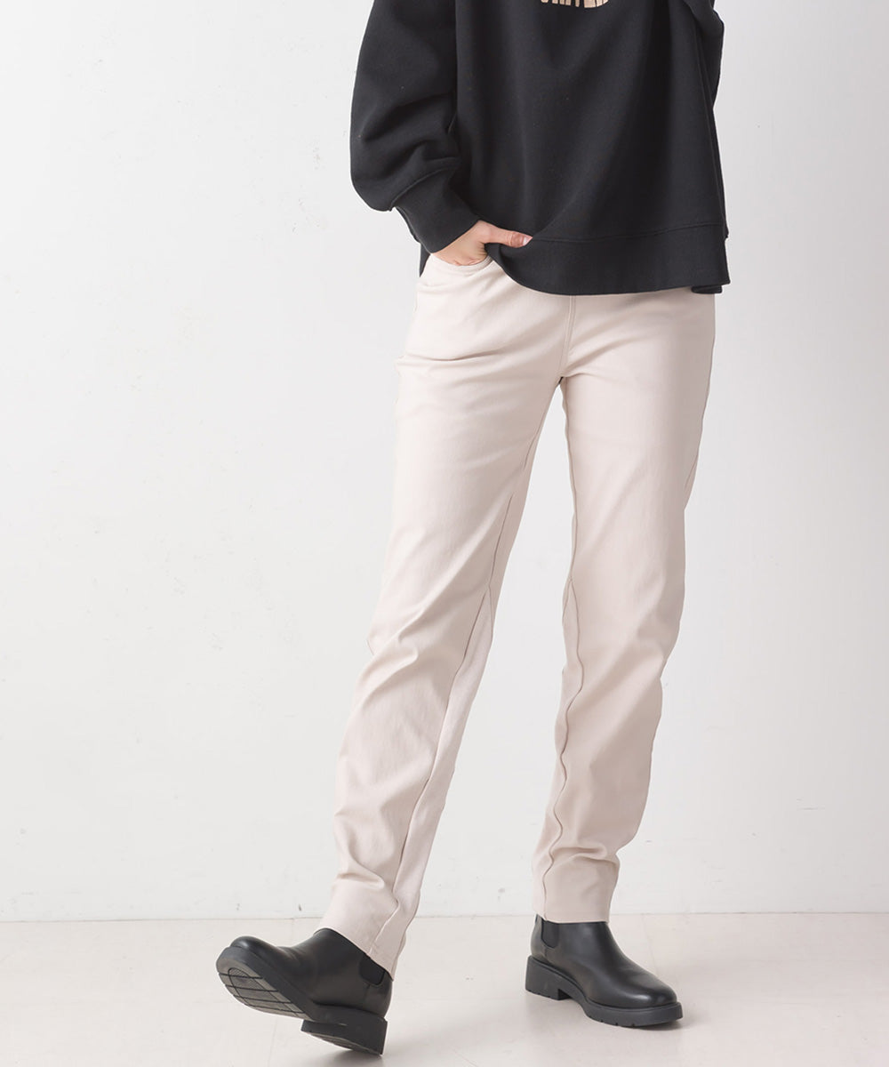 AILE AILE 裏起毛ストレッチスリムパンツ