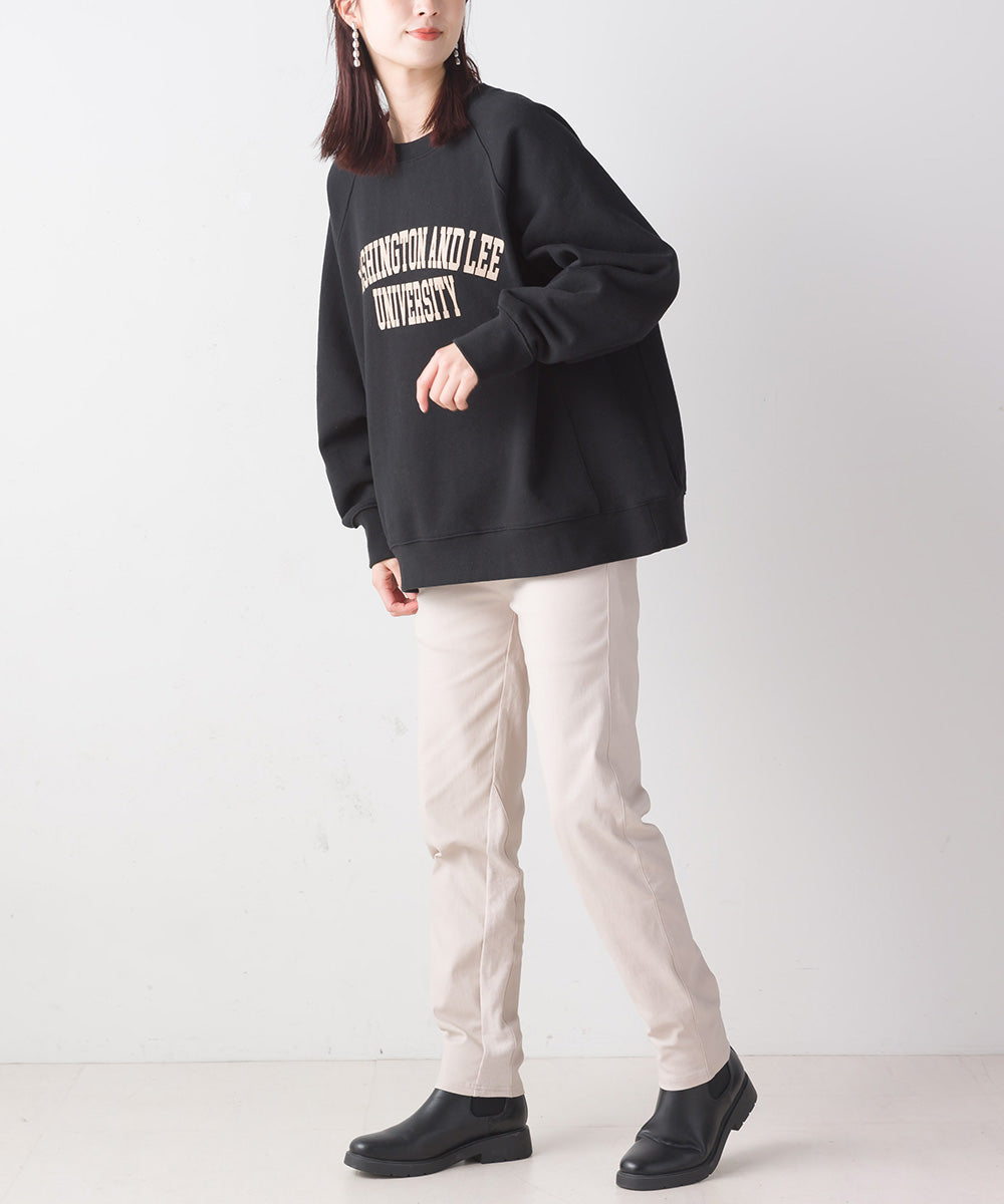 AILE AILE 裏起毛ストレッチスリムパンツ