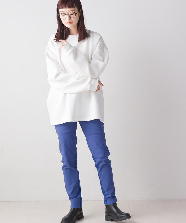 AILE AILE 裏起毛ストレッチスリムパンツ