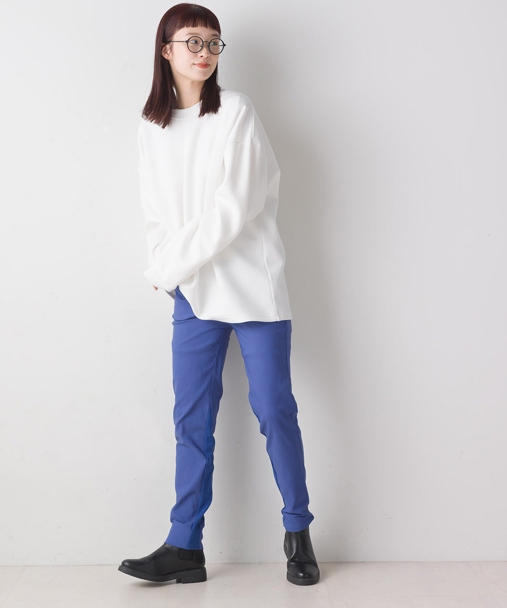 AILE AILE 裏起毛ストレッチスリムパンツ