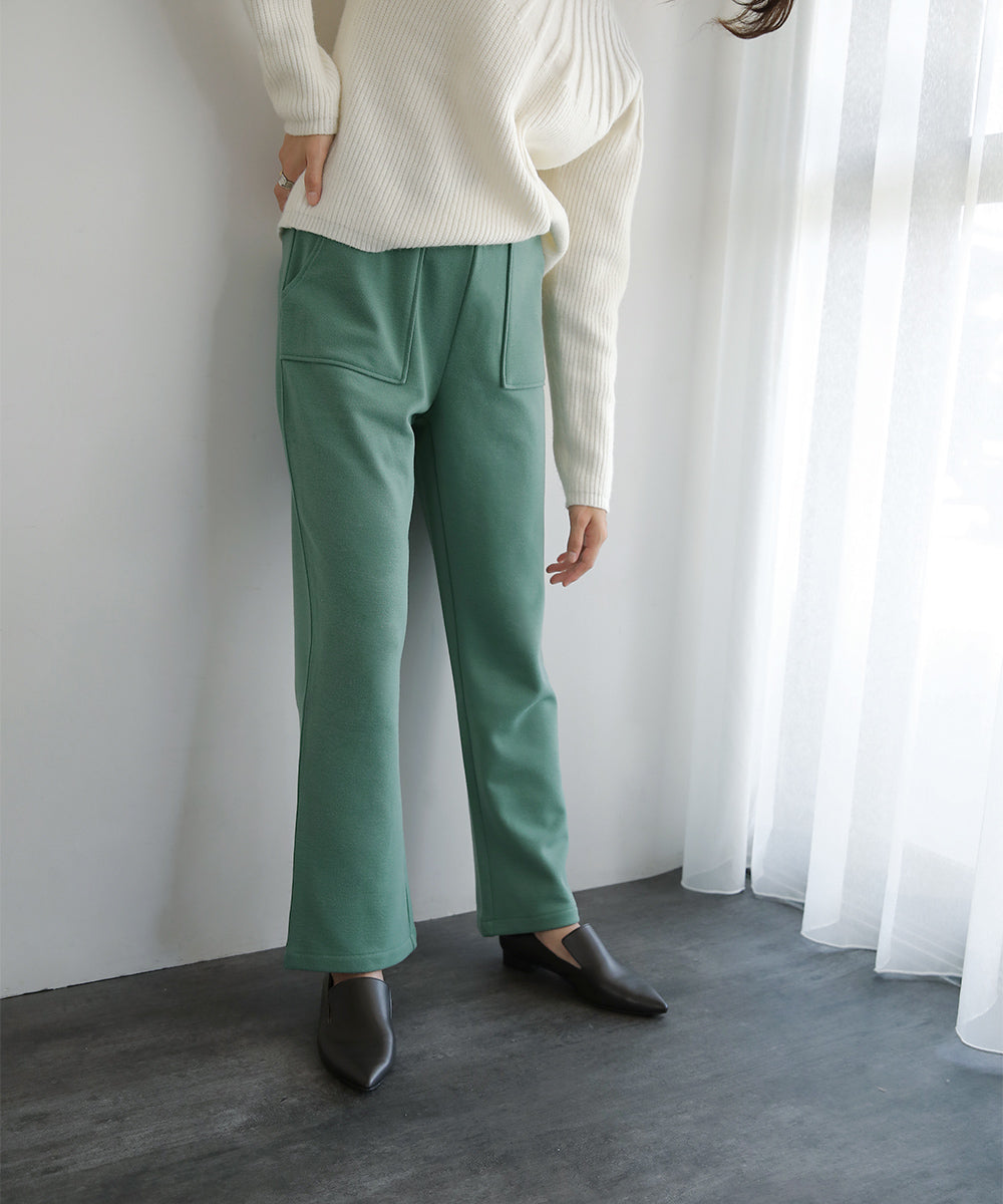 BouJeloud 裏起毛カルゼパンツ