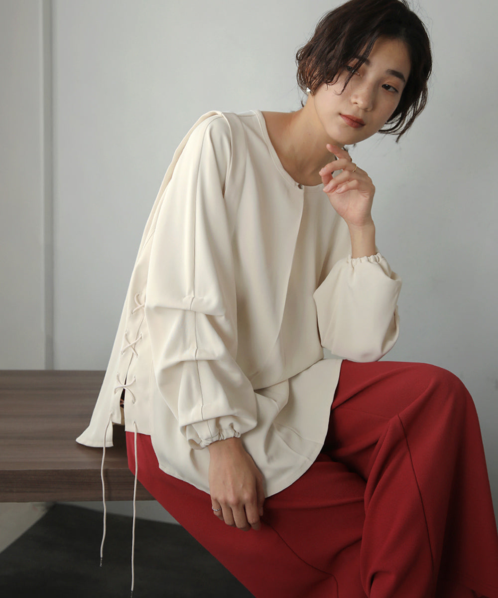BouJeloud 袖コンシャスチュニック