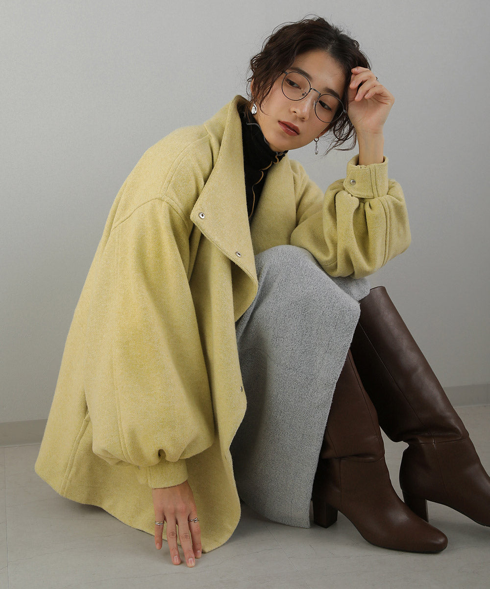 BouJeloud 袖ボリュームコート