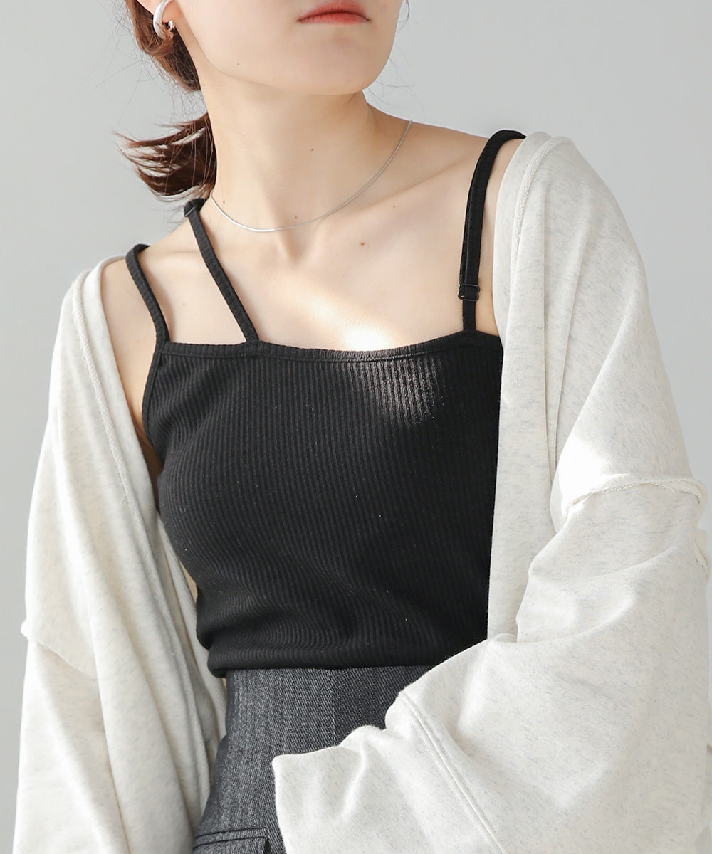 Bab カップ付きアシメキャミソール