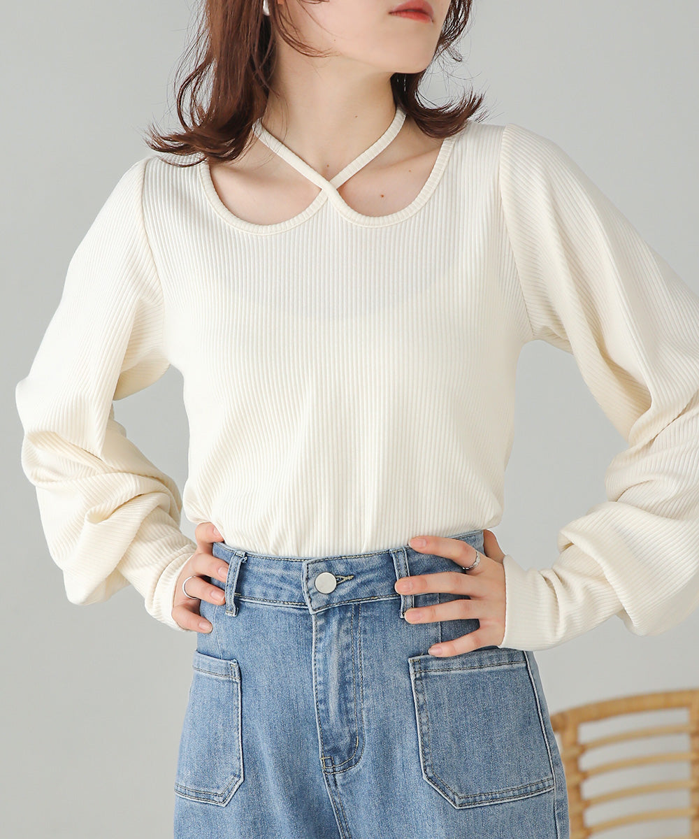 Bab 前後2WAYアシメカットソー