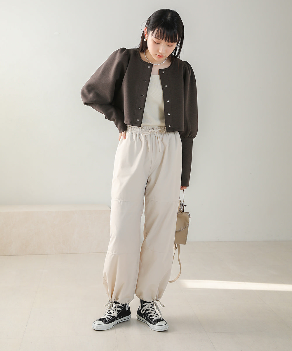 Bab ショートカーデ+ワンピースセット