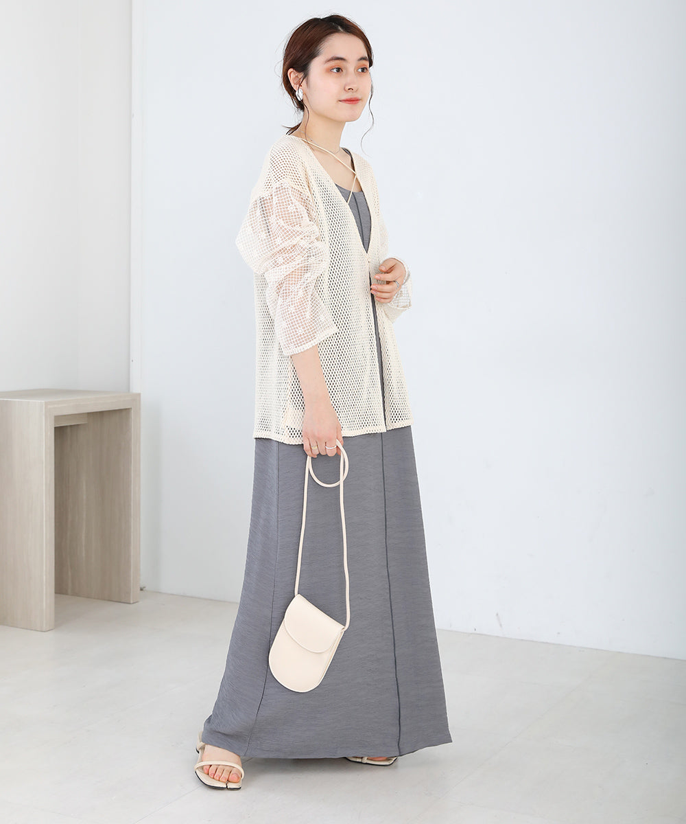 Bab 前後2WAYメッシュレースブラウス
