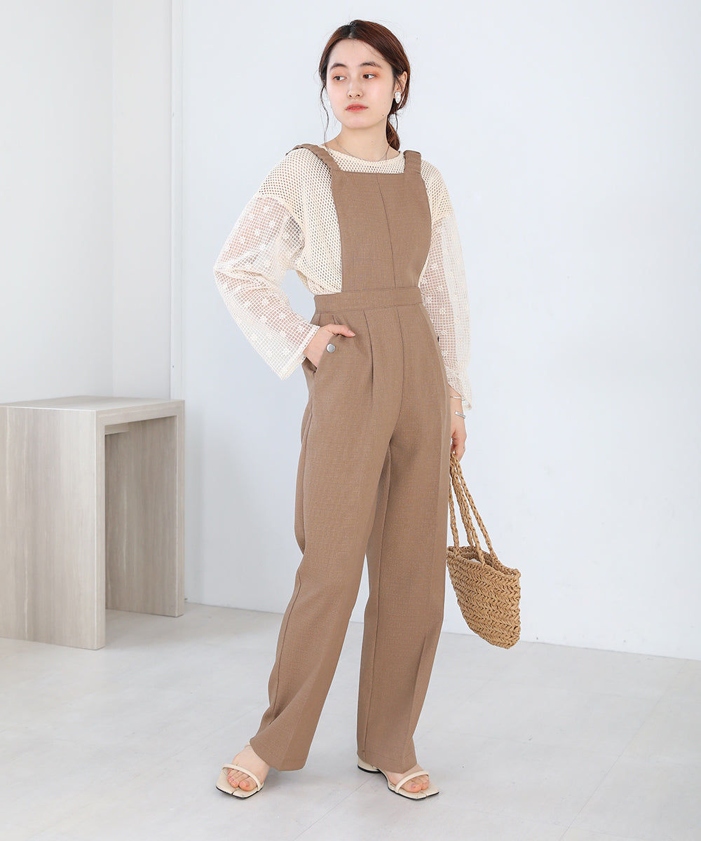 Bab 前後2WAYメッシュレースブラウス