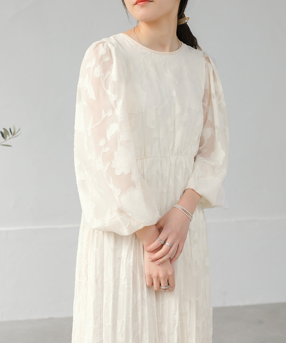 シアージャガードフラワーワンピース